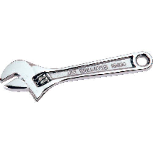 4″ CHROME ADJUSTABLE WRENCH - Makers Industrial Supply