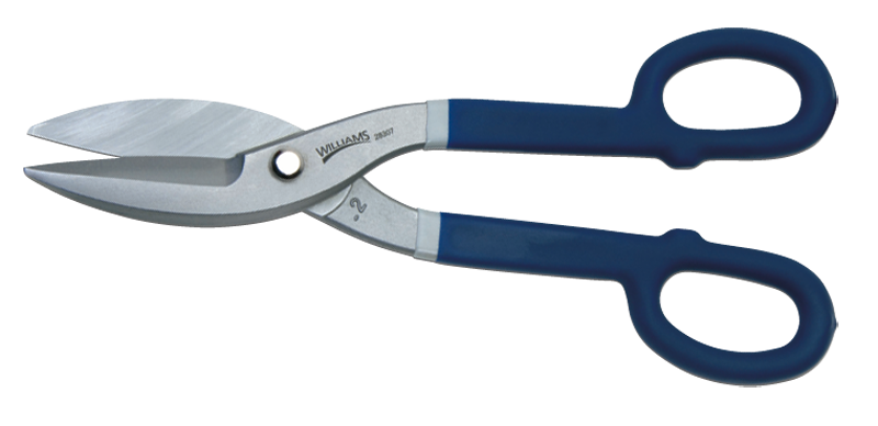 2-1/2'' Blade Length - 12'' Overall Length - Straight Cutting - Tinner Snips - Makers Industrial Supply