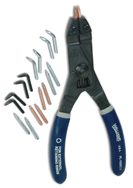 Retaining Ring Pliers -- Model #23801--up to 1'' Ext. Capacity - Makers Industrial Supply