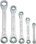 Snap-On/Williams (5 Piece) Straight Ratcheting Box Wrench Set - Inch - Makers Industrial Supply