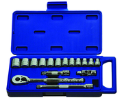 16 Piece - 3/8" Drive - Combination Kit - Makers Industrial Supply