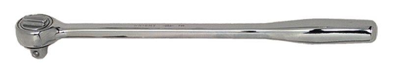 10" OAL - 3/8'' Drive - Round Head - Extra Long Reversible Ratchet - Plain Handle - Makers Industrial Supply