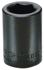 1-3/8 x 2-1/4" OAL - 3/4'' Drive - 6 Point - Standard Impact Socket - Makers Industrial Supply