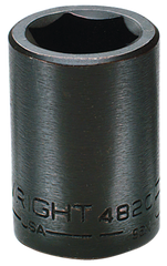 1-1/4 x 3-1/2" OAL - 1/2'' Drive - 6 Point - Deep Impact Socket - Makers Industrial Supply