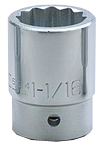 1-3/4 x 2-3/4" - 3/4" Drive - 12 Point - Standard Socket - Makers Industrial Supply