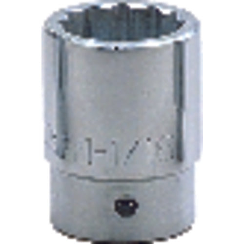 3/4″ × 1 11/64″-3/8″ Drive-12 Point - Standard Socket