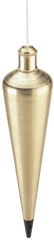 #924BR - 24 oz - Brass Plumb Bob - Makers Industrial Supply