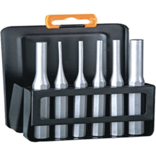 ‎6 Pieces-3/32″ to 5/16″ - Mechanic's Pin Punch Set - Makers Industrial Supply