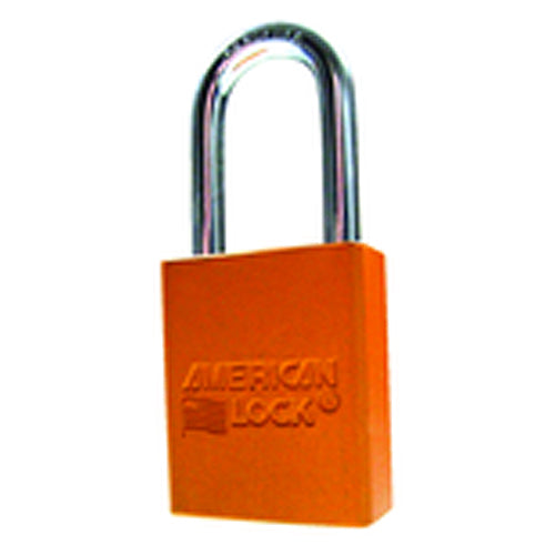 ORANGE ALUM AMERICAN LOCK - Makers Industrial Supply