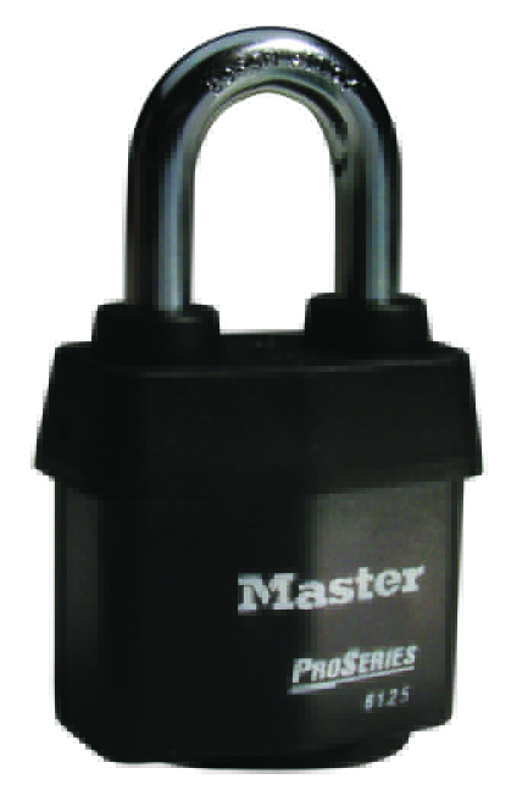 Hi-Vis Aluminum Padlock - 2-3/8'' Body Width; Keyed: Different; - Makers Industrial Supply