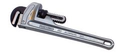 2" Pipe Capacity - 14" OAL - Aluminum Pipe Wrench - Makers Industrial Supply