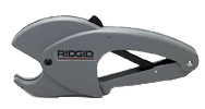 Ridgid Pipe & Tube Cutter -- 1/8 thru 1-1/2'' Capacity-Plastic Cutting - Makers Industrial Supply