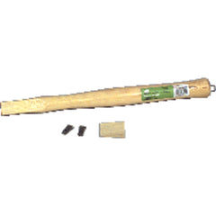 Hammer Handle - Hickory Handle; Fits 32-40 oz Ball Pien & 40-48 oz Flat Eye Blacksmith - Makers Industrial Supply