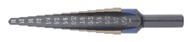 4-22mm Dia. - Bright Finish - HSS Step Drill - Makers Industrial Supply
