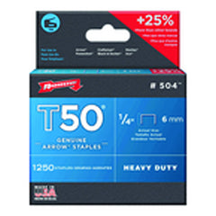 1/4″ / 6 mm - T50–1250 Standard Pack - Staples - Makers Industrial Supply