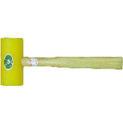 Plastic Mallet - 14 oz Hickory Handle-2 1/8″ Head Diameter - Makers Industrial Supply