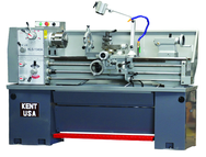 Geared Head Lathe - #KLS1440A - 14" Swing; 40" Between Centers; 3 HP Motor; D1-4 Camlock Spindle - Makers Industrial Supply