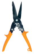 3'' Blade Length - 10-1/2'' Overall Length - Straight Cutting - MultiMaster Snips - Makers Industrial Supply