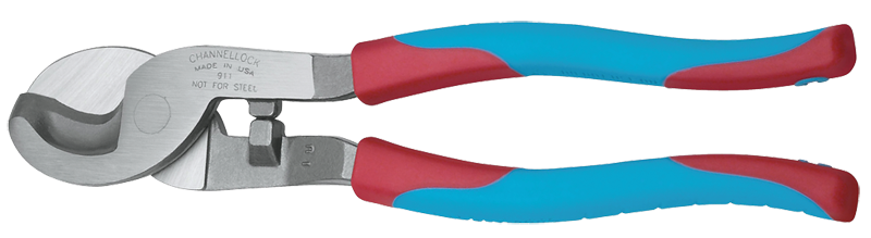 Cable Cutter -- 9'' (Rubber Grip) - Makers Industrial Supply