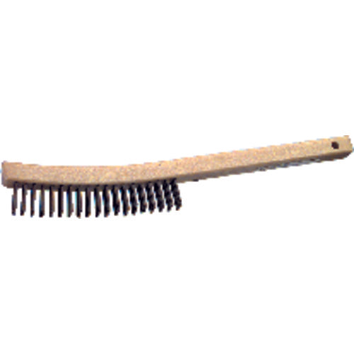 6″ × 14″ - Tempered Steel Hand Scratch Industrial Hand Brush - Makers Industrial Supply