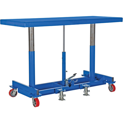 Ergonomic Long Deck Cart 4K 60 × 30 - Exact Industrial Supply