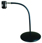 High Power LED Spot Light  Dimmable  25" Flexble Goose Arm  Desk Base - Makers Industrial Supply