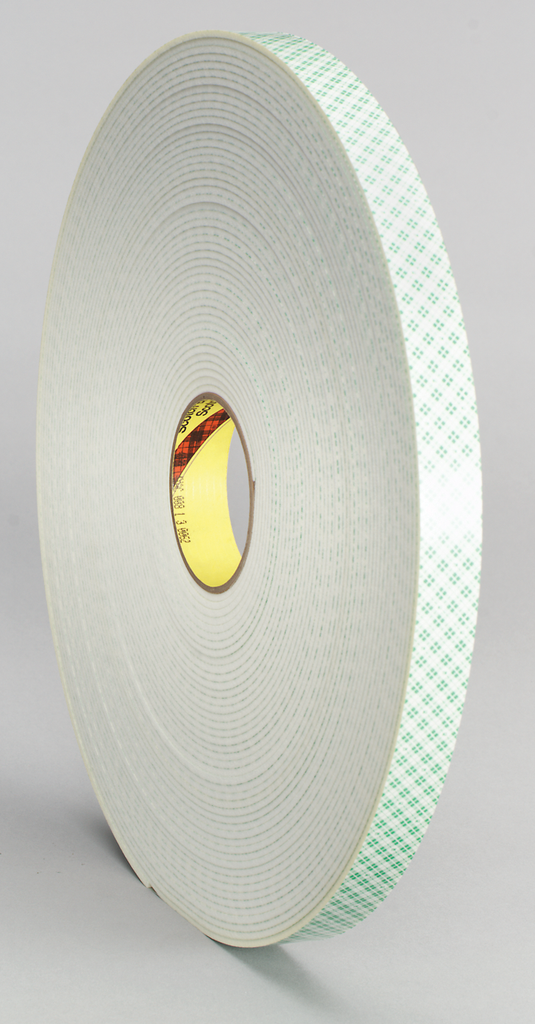 List 4008 1" x 36 yds - Heavy Duty Double Coated Urethane Foam Tape - Makers Industrial Supply