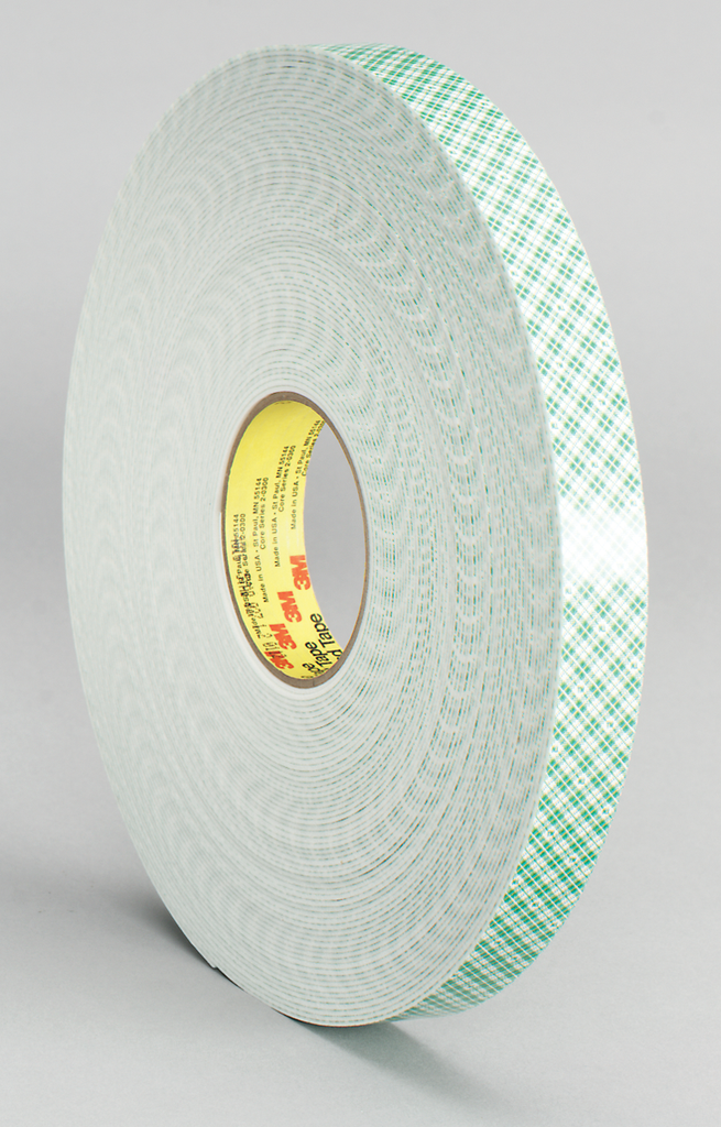 List 4016 3/4" x 36 yds - Industrial Duty Double Coated Urethane Foam Tape - Makers Industrial Supply