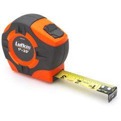 1"X33 FT ORANGE P1000 TAPE MEASURE - Makers Industrial Supply