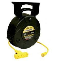 CORD REEL TRIPLE OUTLET - Makers Industrial Supply