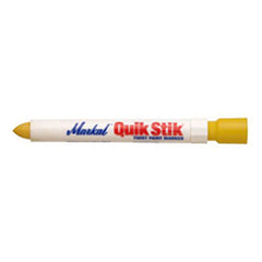 Quik Stik Marker - Model 61053 - Yellow - Makers Industrial Supply