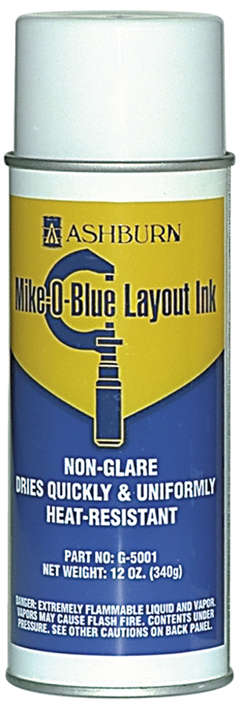 Mike-O-Blue Layout Ink - #G-50081-05 - 5 Gallon Container - Makers Industrial Supply
