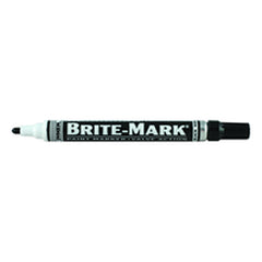 Brite-Mark Paint Marker - Oil Based - Black - Makers Industrial Supply