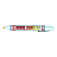 High Temperature AM 44 Marker - Felt Tip - White - Makers Industrial Supply