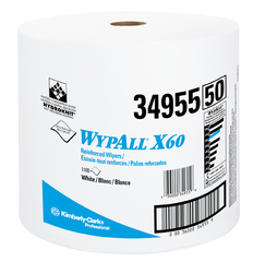 12.5 x 13.4'' - Package of 1100 - WypAll X60 Jumbo Roll - Makers Industrial Supply