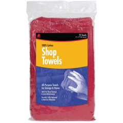 15″ × 15″ - Package of 25 - Shop Towels - Makers Industrial Supply