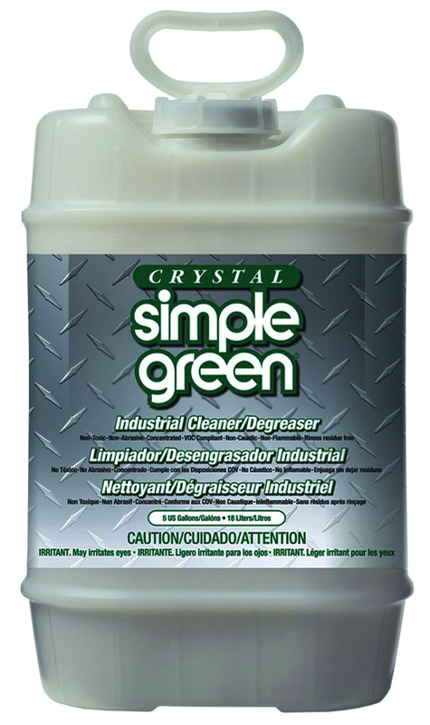 Crystal Simple Green Industrial Cleaner & Degreaser - 5 Gallon - Makers Industrial Supply