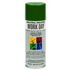 Work Day Aerosol Enamel Paint Green - Makers Industrial Supply