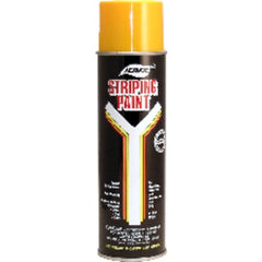 20oz Solvent Based Striping Spray Paint Traffic Yellow - Makers Industrial Supply