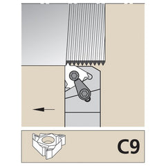 LSASR163 W LT TOOLHOLDER - Exact Industrial Supply