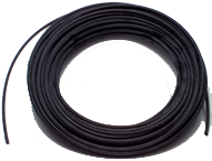 #NC0650100K - 3/8 OD - Black Nylon - Tubing-100 Feet per Reel - Makers Industrial Supply