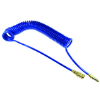 #PR1210BB - 1/2 MPT x 10 Feet - Dark Blue - Flexcoil - Makers Industrial Supply