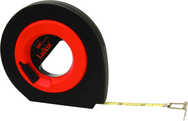 #HYT100 - 3/8" x 100' - Hi-Viz® Speedwinder® Steel Tape Measure - Makers Industrial Supply