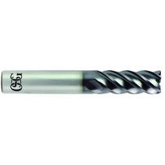 5/8 x 5/8 x 1-1/4 x 3-1/2 5Fl .060 C/R Carbide End Mill - TiALN - Makers Industrial Supply