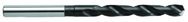 33/64 Dia. - 8" OAL - Long Length Drill - Black Oxide Finish - Makers Industrial Supply