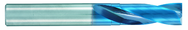 7.1mm Dia. - X 70mm OAL - Stub-Carbide-Drill-Aqua EX Coated - Makers Industrial Supply