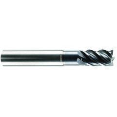 1/2" Dia. - 5/8" LOC - 4" OAL - 5 FL Carbide End Mill-AlCrN-X - Makers Industrial Supply