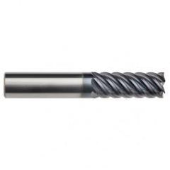 5/8" Dia. - 2-5/8" LOC - 5" OAL - 6 FL Carbide End Mill-AlTiN-x - Makers Industrial Supply