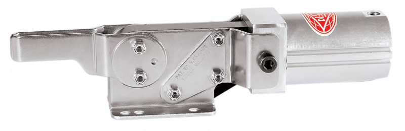 Horizontal Pneumatic Cylinder - 390 lbs. Holding Capacity; Bar Style U Shape - Makers Industrial Supply