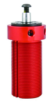 Round Threaded Body Pneumatic Swing Cylinder - #8415-LA .50'' Vertical Clamp Stroke - RH Swing - Makers Industrial Supply